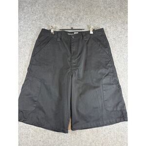Vintage 90s Gotcha Chino Shorts Mens 33 Black Skateboarding Skater Surf Casual